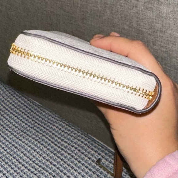 LARGE WALLET Michael Kors Wallet Wristlet logo clutch continental monogram bag - Picture 12 of 17